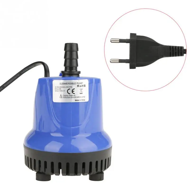 Ультра тихий погружной водяной насос Рыбный Пруд аквариум Фонтан пластиковый EU/US