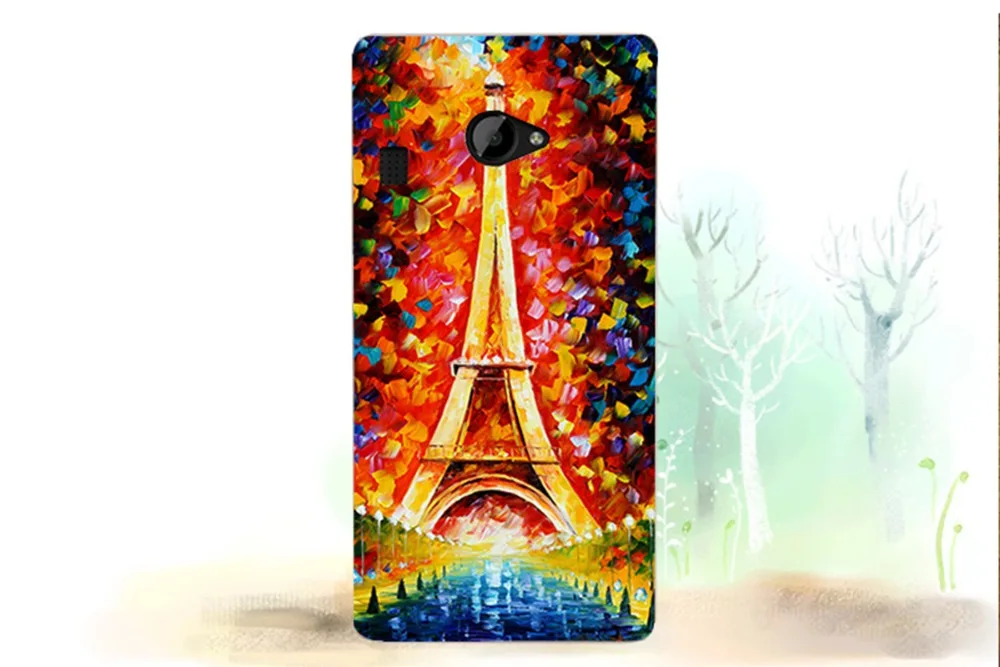 Роскошный чехол с высоким верхом рисунком совы розы тигра Эйфелевой башни