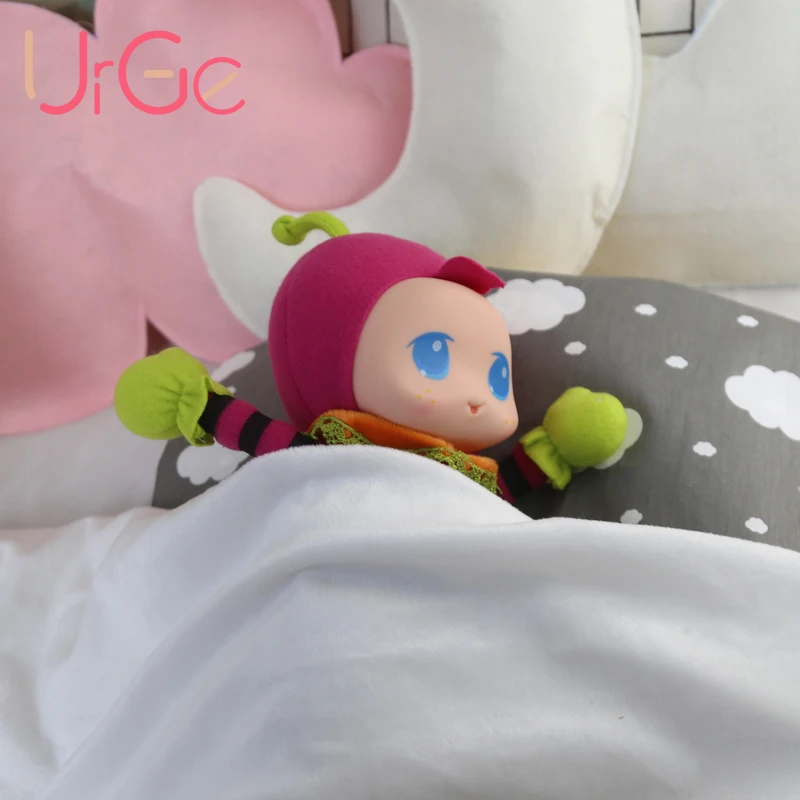 2017 Горячая Распродажа kawaii 40 см зеленая мягкая и плюшевая Модная кукла