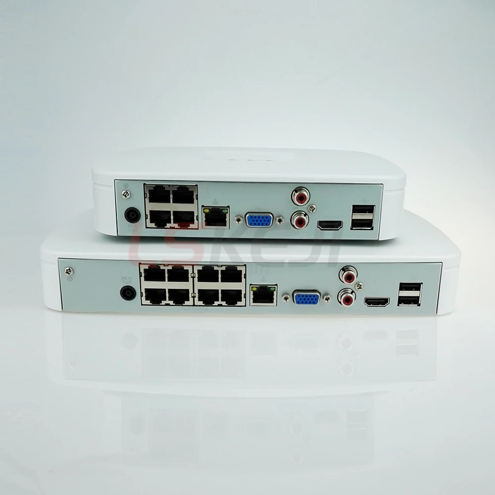 Dahua Международный NVR4108-P-4KS2 NVR4108-8P-4KS2 NVR POE 4CH 8ch PoE 4K H.265 цифровой видеорегистратор Onvif