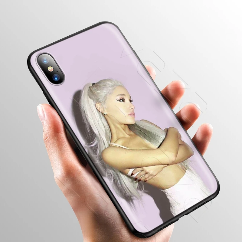 Чехол Lavaza Ariana Grande AG Rainbow Sweetener для iPhone 11 Pro XS Max XR X 8 7 6 6S Plus 5 5S se