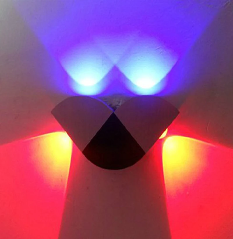 Современное светодиодный ное настенное бра с бабочками высокой мощности 4 Вт