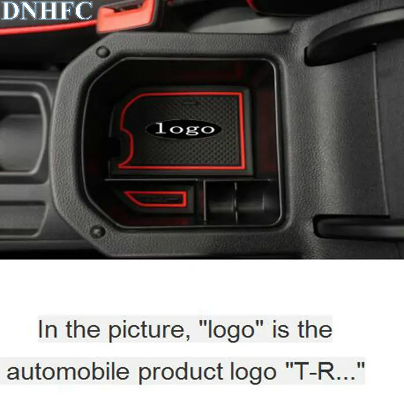 DNHFC Car styling Glove box for car central storage locker For Volkswagen T-ROC T ROC LHD 2018 Accessories | Автомобили и