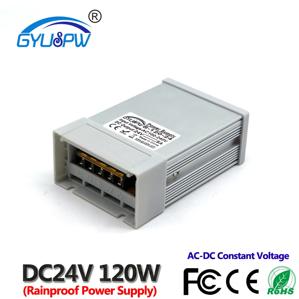 Открытый непромокаемый переключатель питания DC24V 48 Вт 60 Вт 72 Вт 100 Вт 120 Вт 150 Вт 180 Вт 200 Вт 250 Вт 300 Вт 350 Вт 360 Вт 400 Вт 24 в источник питания