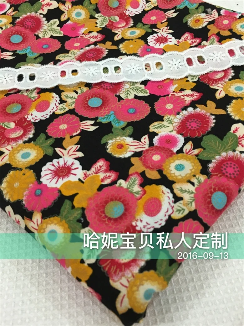 Поплин из чистого хлопка подходит для различных DIY таких как юбка рубашка