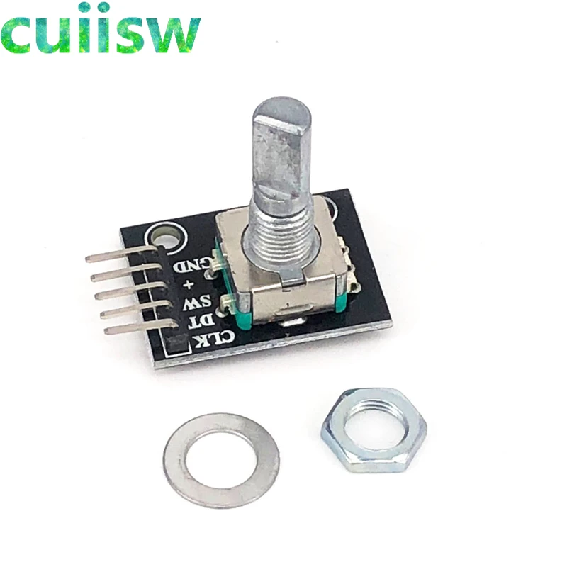 1 шт. модуль роторного датчика arduino KY-040 | Электронные компоненты и принадлежности