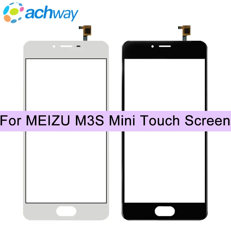 Новый сенсорный мини экран 5 0 дюйма Meizu M3S дигитайзер Внешний стеклянный объектив