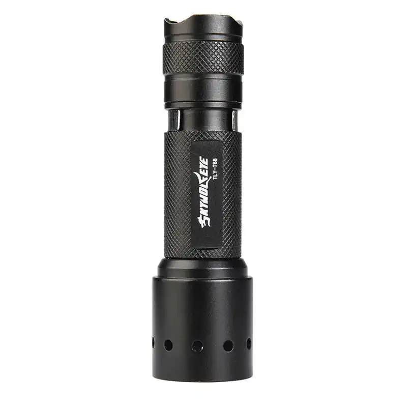 Tactical Zoomable 5-Mode XMLT6 LED Flashlight Torch Light+18650 &ampCharger powerful led flashlight rechargeable #4S5 | Освещение