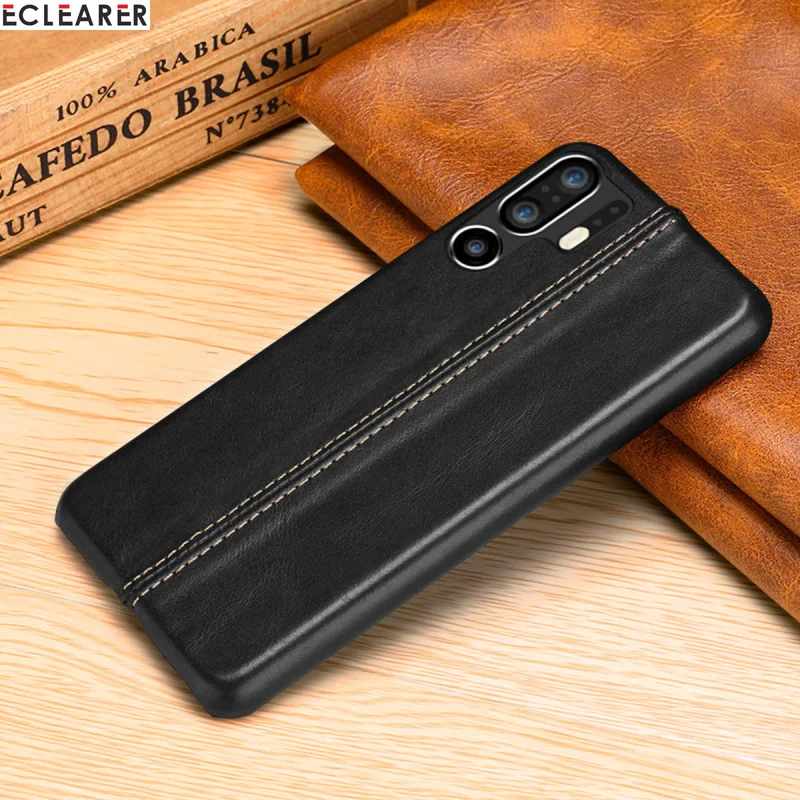 Чехол для Huawei P30 Pro чехол из натуральной кожи P30/ Lite задняя крышка роскошные