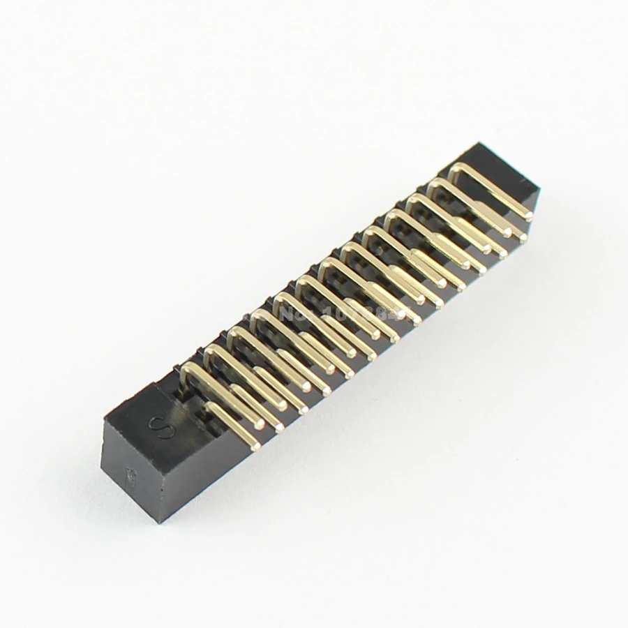 100 шт. 2 мм 2x13Pin 26 Pin правый угол &quotпапа&quot в кожух IDC разъем заголовки коробки|connector