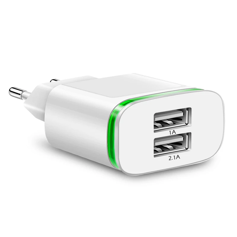 2/4 USB настенное зарядное устройство с европейской вилкой дорожный адаптер 5 В/2 1 А
