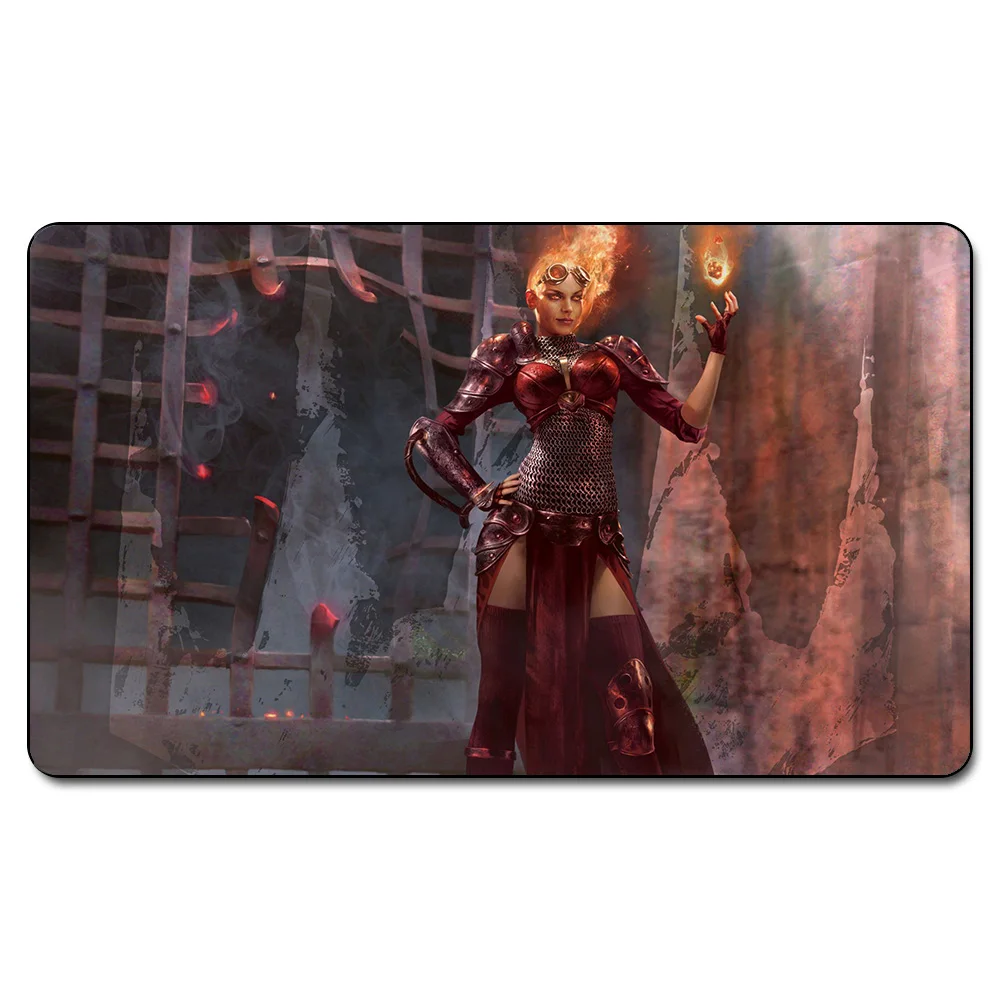 Chandra Magic The Gathering, много вариантов, волшебный игровой коврик на заказ, настольные игры MGT, большой коврик для мыши на заказ с бесплатной сумкой