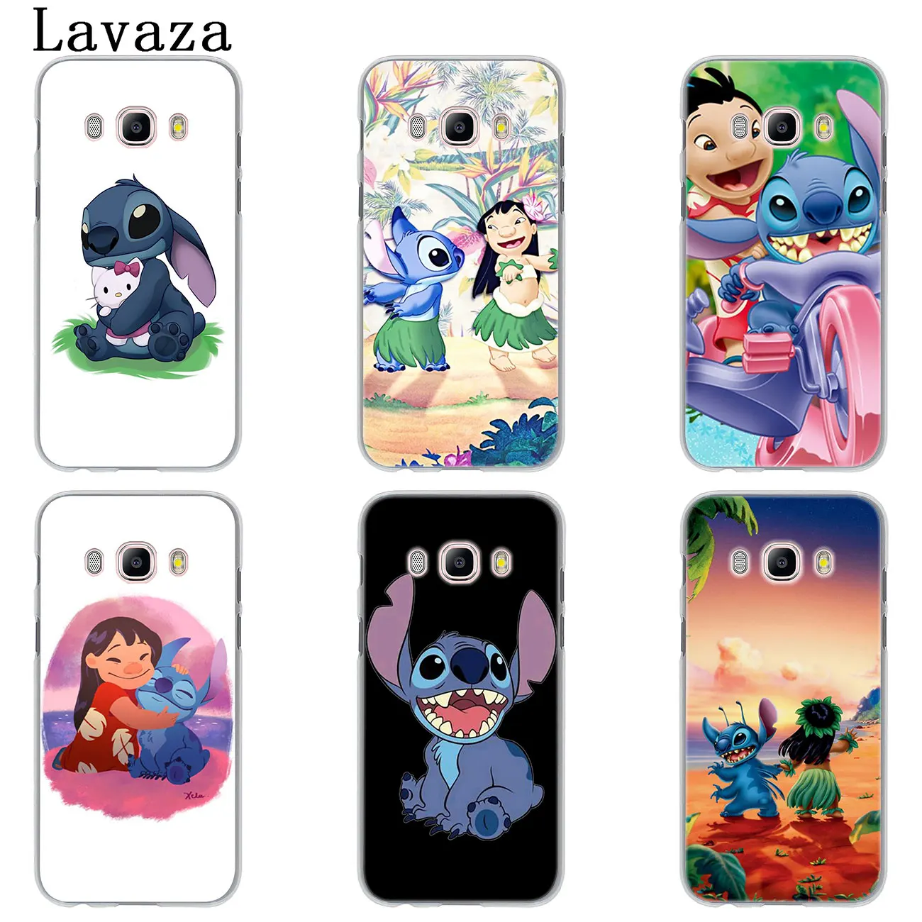 Lavaza милые из мультфильма «Лило Стич» жесткий чехол для телефона для samsung Galaxy J8 J7 Duo J6 J5 J4 Plus J2 J3 Prime Крышка