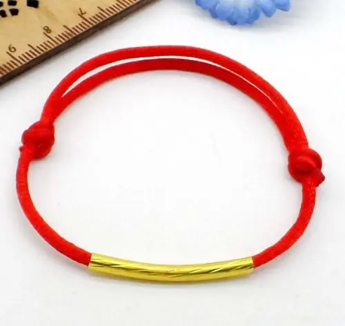 10 шт. DIY красный браслет на удачу KABBALAH от сглаза удача|Браслеты с шармами| |