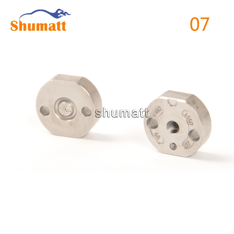 Клапан управления SHUMAT 07 # пластина отверстия потока для топливного инжектора CR