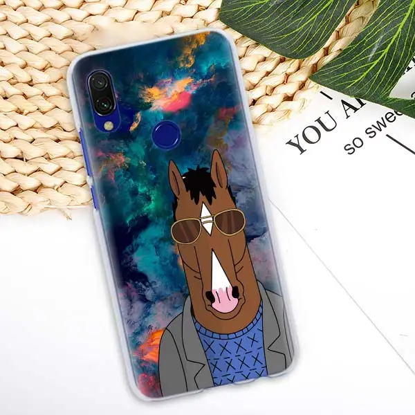 11 Конь БоДжек лошадь чехол для Xiaomi Redmi Note 5 6 7 Pro 4X7 6 6A 5 плюс 5A S2 GO Pocophone F1 Футляр для телефона - Цвет: 11