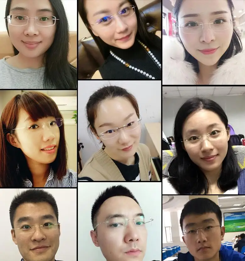 

Pure Titanium Reading Glasses Fashion Full Rim with hinged +50 +75 +100 +125 +150 +175 +200 +250 +3 +350 +375 +4 +425 +450 +475