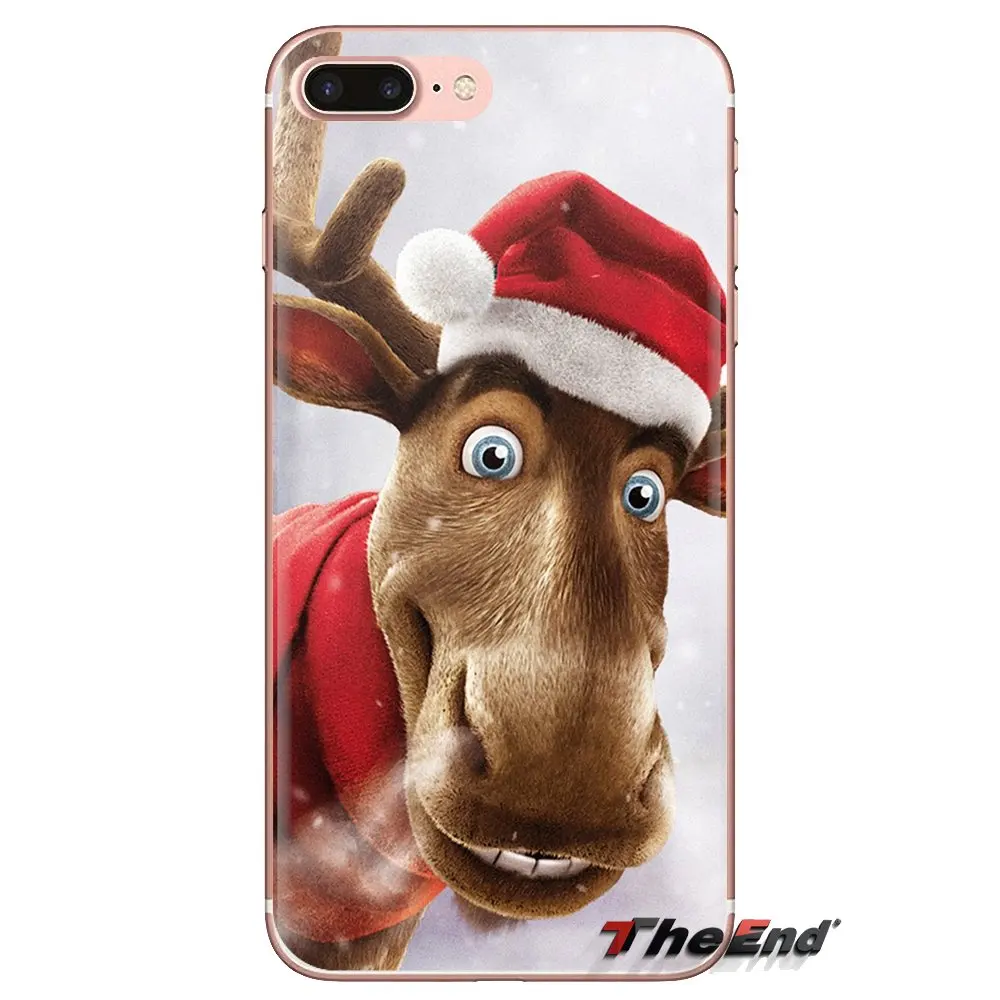 Merry Christmas Animal wild Elk Deer Soft Covers For Huawei G7 G8 P7 P8 P9 P10 P20 P30 Lite Mini Pro P Smart Plus 2017 2018 2019 |