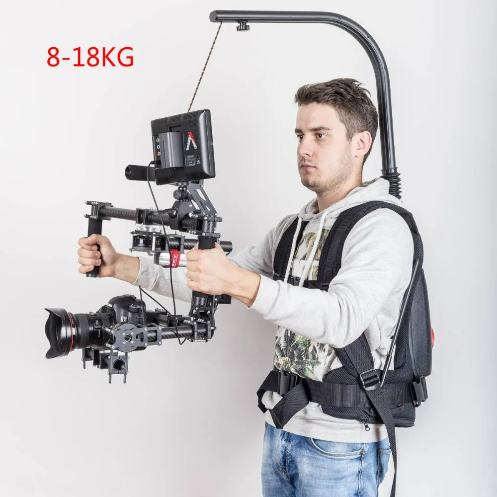 Как легко RIG Жилет rig easyrig Flowcine спокойной рычаг видео Gimbal для DJI Ронин м 3 оси gimbal