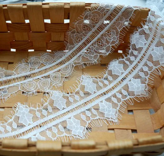 Изысканные Двойные ресницы кружева Сделай Сам Свадебные вуали украшение дома
