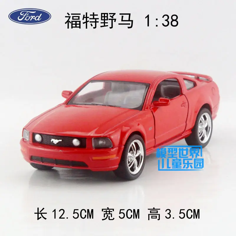 Модель высокого моделирования 1:36 игрушечные машинки из сплава Ford Mustang 2006 FORD GT
