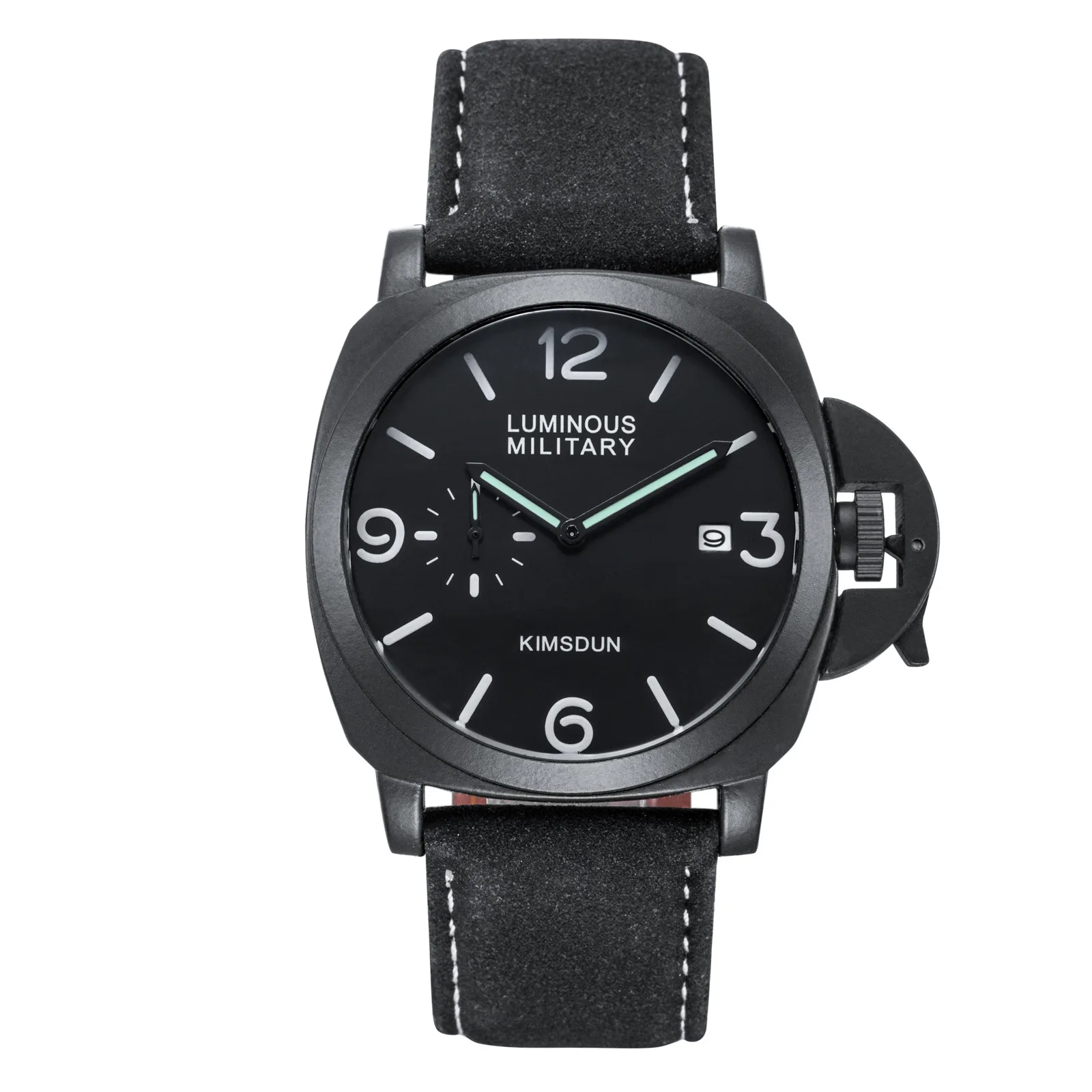 Аутентичные мужские часы взрывы пересекающиеся горячие ремни повседневные