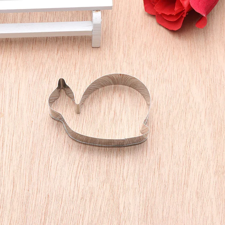 Абрикосовая 1 шт. 3D форма улитки для печенья с мастикой выпечки мастики