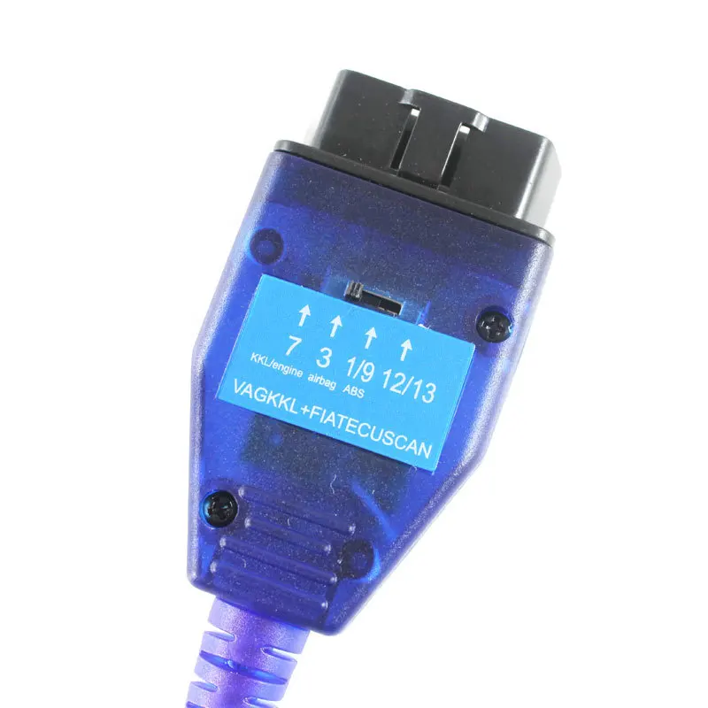 Диагностический кабель Obd2 диагностический с 4-позиционным переключателем чипом