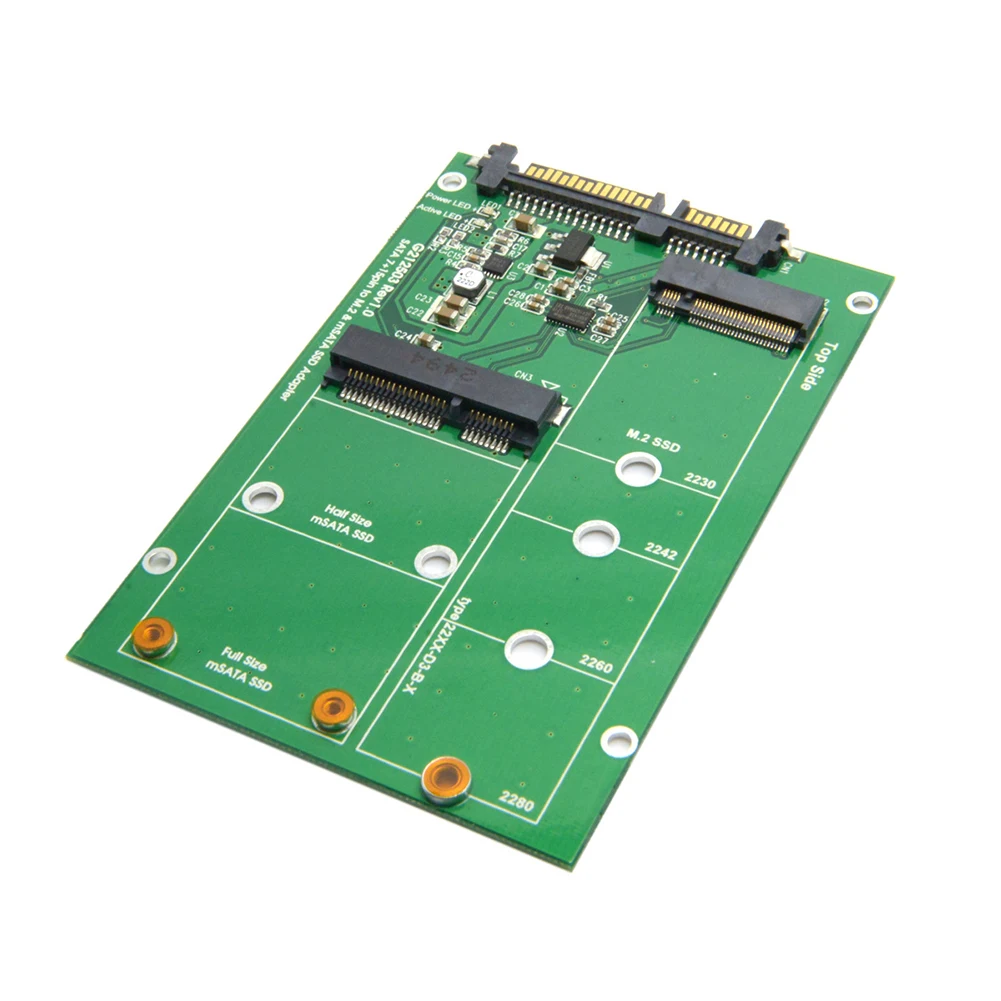 SATA3 к M.2 NGFF двойного назначения платы PCI Express MSATA SSD аксессуары конвертер расширение