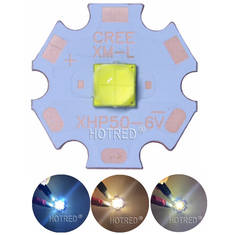 10 шт./лот новый набор CREE XHP50.2 XHP50 2 поколения холодный белый/нейтральный