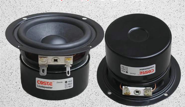 Высокопроизводительный 2 5 дюймовый hifi fever полный частотный DIY динамик 4 Ом 6 8