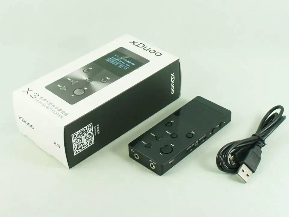 XDuoo X3 DSD 24Bit/192 кГц HiFi аудиофилов Цифровой музыкальный плеер + TTPOD T2 тройной драйвера