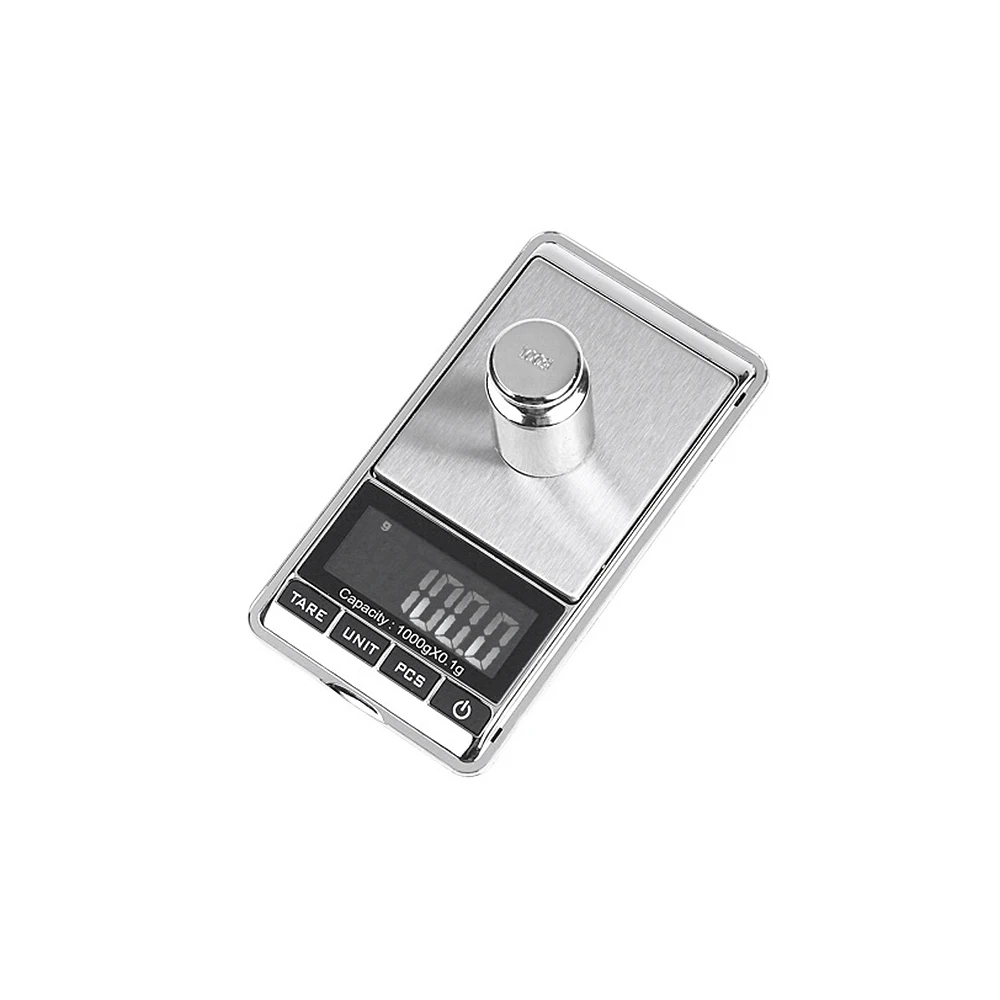 Цифровые весы, электронные весы, мини весы, 1000X0,1 г, ЖК-дисплей, карманные весы для ювелирных изделий, вес s, весы, тонкие весы