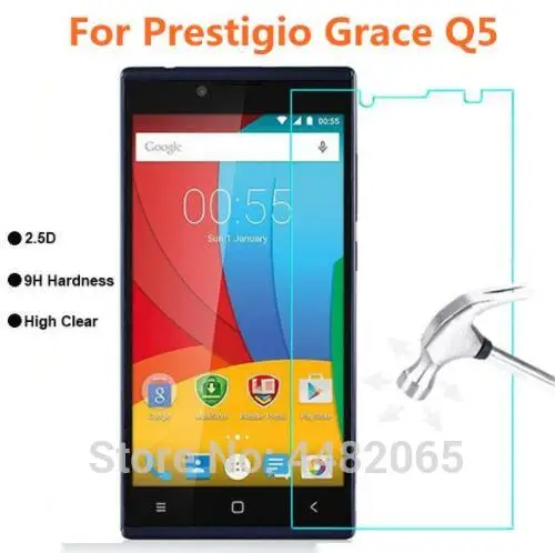10 шт. для Prestigio Grace Q5 закаленное стекло 9H Защитная фронтальная пленка Защита