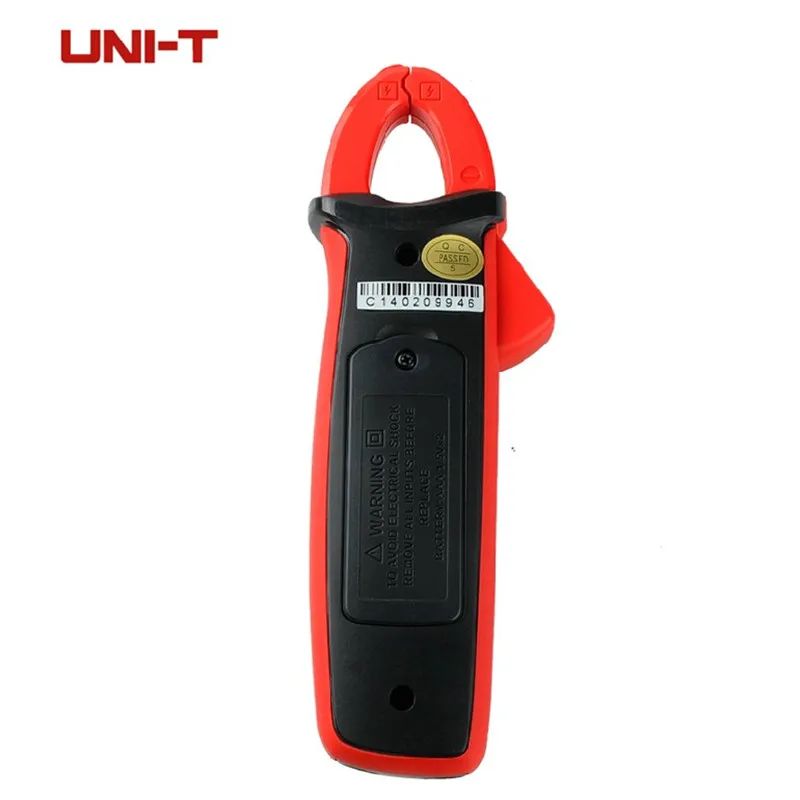 UNI-T Мини цифровые клещи UT210A UT210B UT210C UT210D UT210E True RMS Авто Диапазон VFC емкость Бесконтактный мультиметр