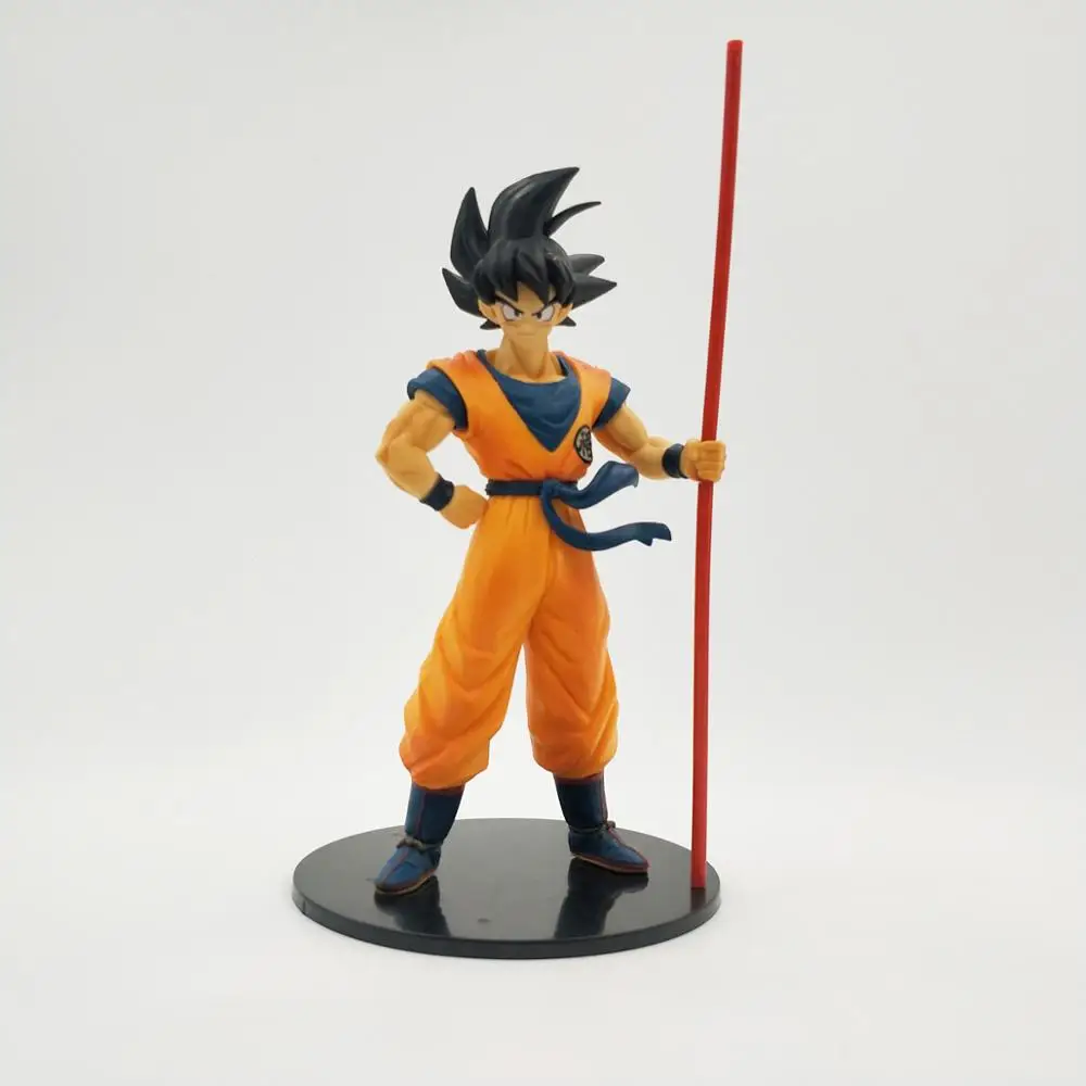 Новый Жемчуг дракона супер Broly Saiyan Son Gokou Goku волшебная палка статуя 20th фильм