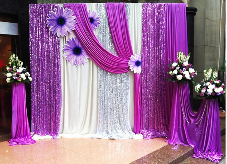 Бесплатная доставка фон для свадебной фотосъемки с блестками|curtain free shipping|curtains