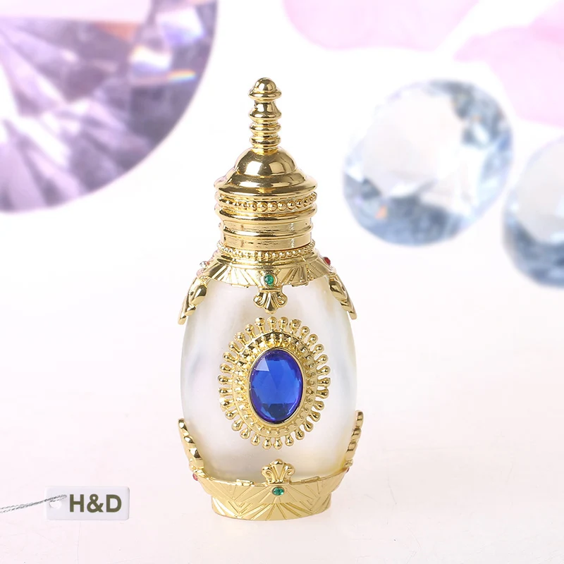 Винтажная пустая многоразовая флакон для духов H & D 12 мл эмалированная