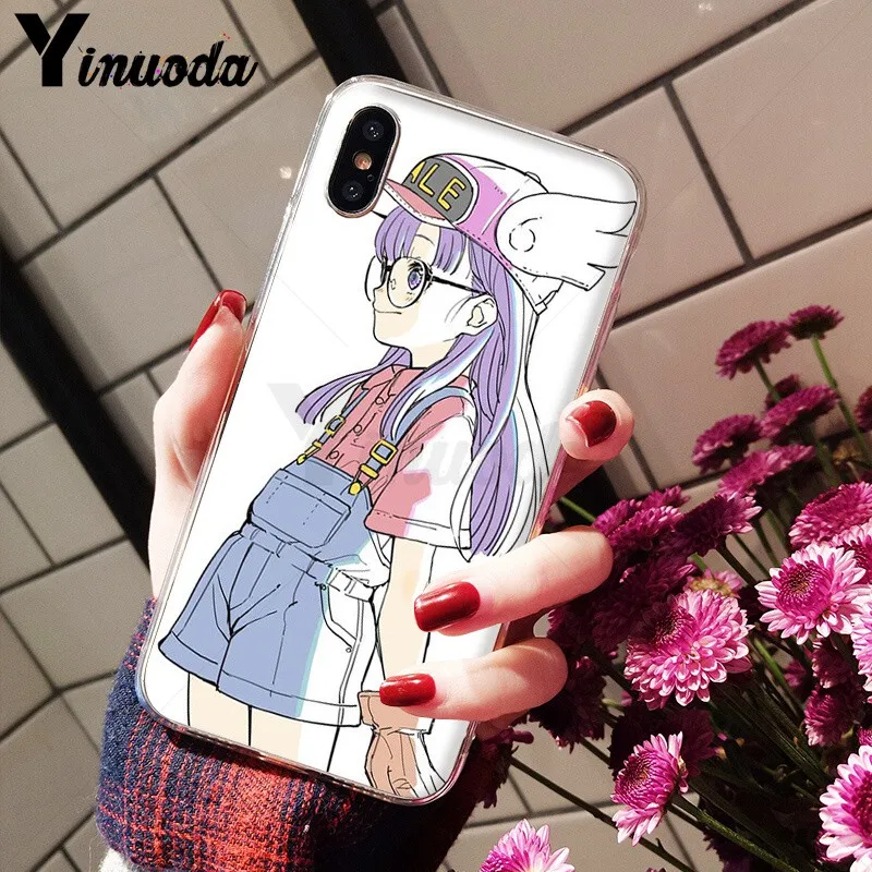 Yinuoda милый японский аниме Arale Dr SLUMP клиент высококачественный чехол для телефона