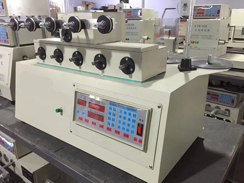 5 катушек компьютер cnc автоматические катушки обмотки машина для трансфомера FD-550