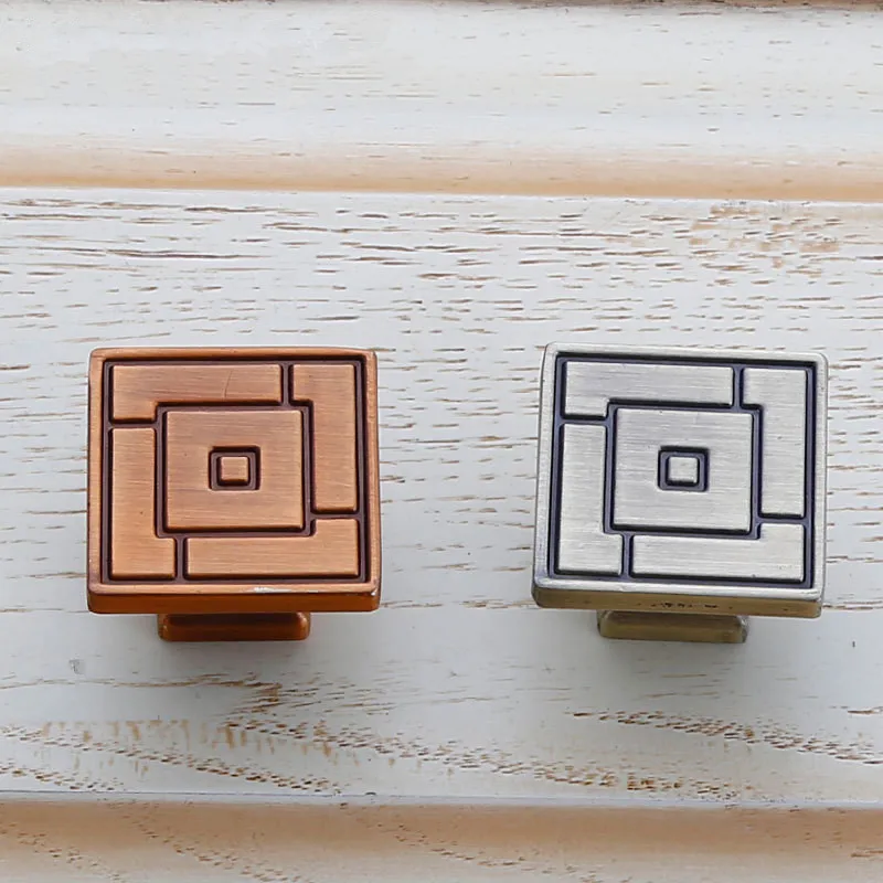 KK & FING винтажные матовые бронзовые ручки для шкафов из цинкового сплава ящиков