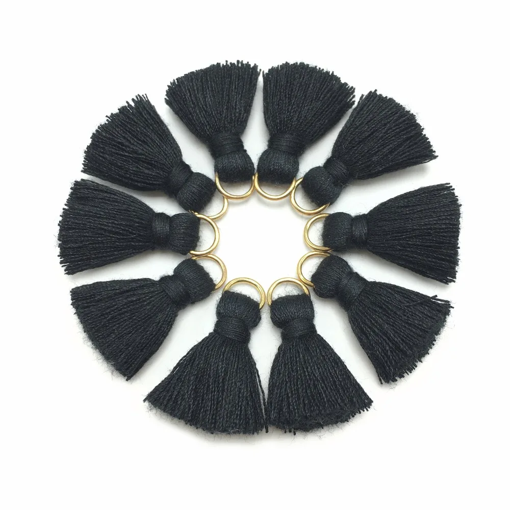 CHENGRUI L31 2 см кисточки хлопковые мини ювелирные аксессуары diy материалы для сережек
