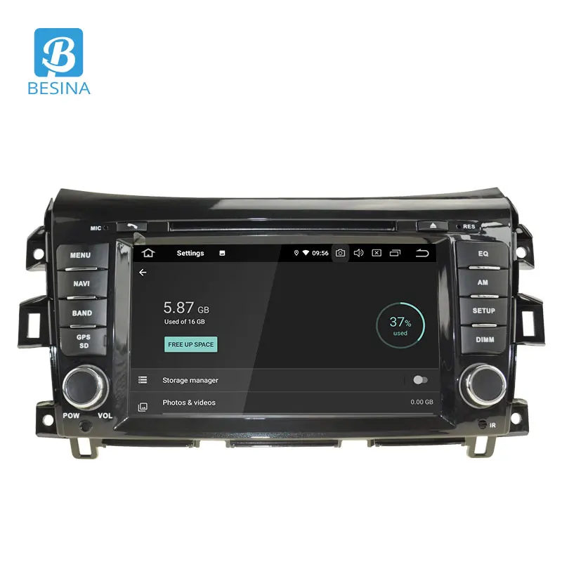 Besina Android 10 0 автомобильный dvd плеер для Nissan NAVARA Frontier NP300 2011 2016 Мультимедиа GPS