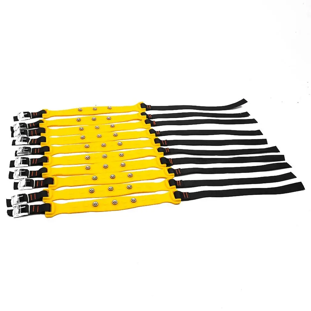 6 шт. автомобильные цепи безопасности трос тянущие грязевые снежные шины