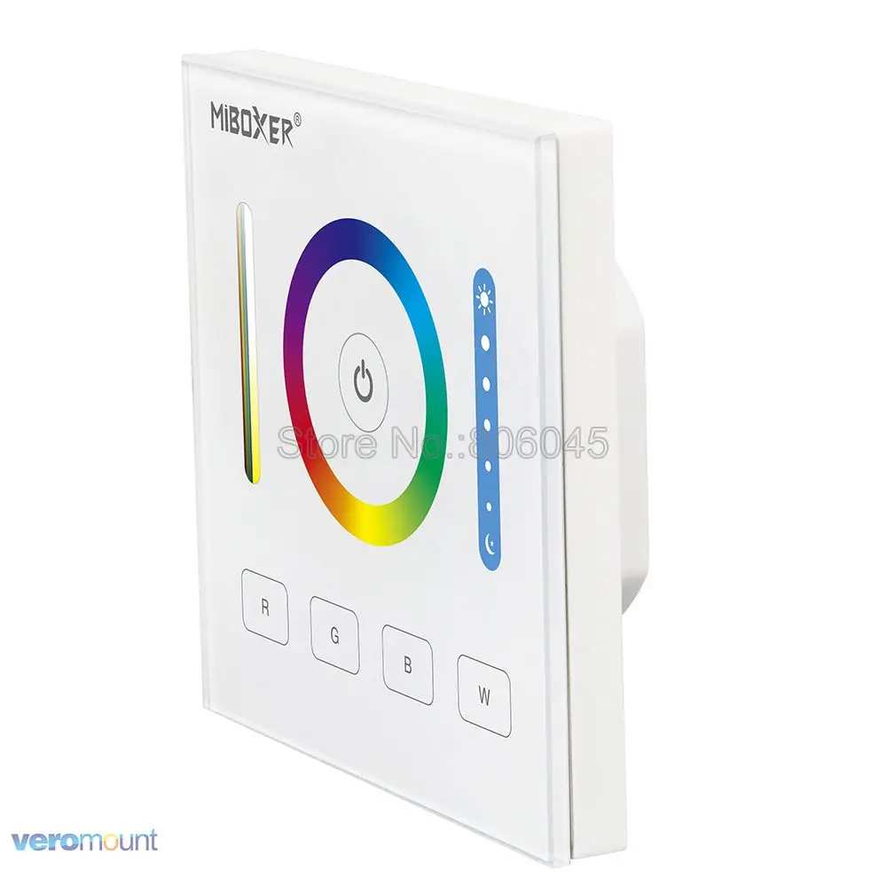 MiBOXER с цифровым адресным интерфейсом 86 сенсорный Панель RGB/RGBW/RGB + CCT 3 в 1 Smart