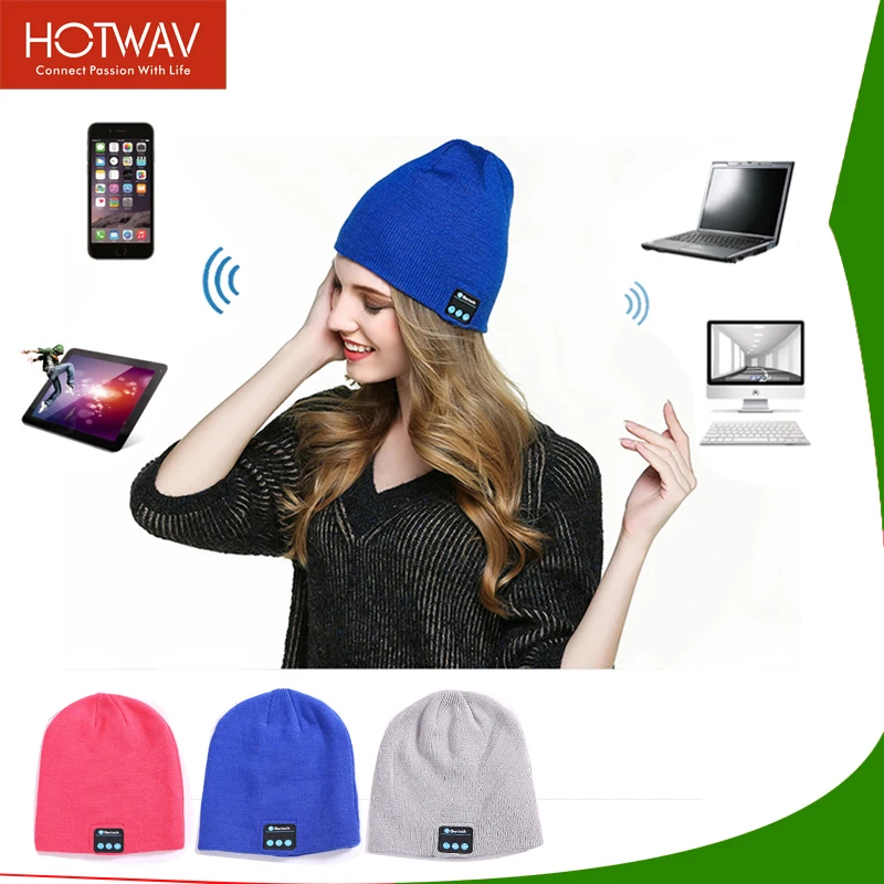 HOTWAV Красочные Спортивные Bluetooth кепки наушники мягкие теплые Беспроводные