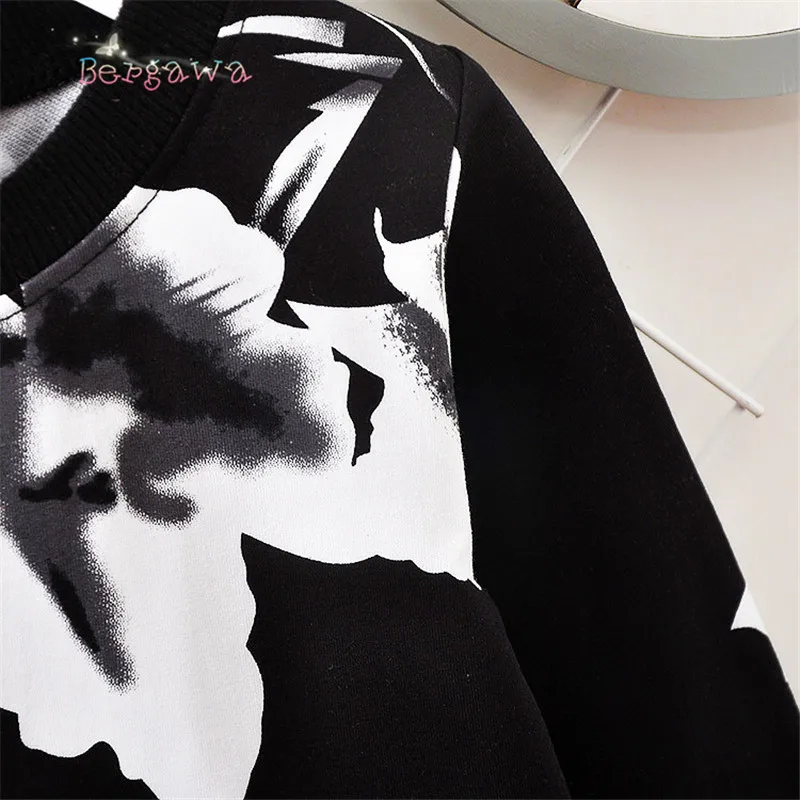 2019 Spring Autumn Children Clothing Baby Girls Boys O-neck Infants Flower Cotton Long Sleeve Casual T-shirt Tops Tee S6161 | Детская