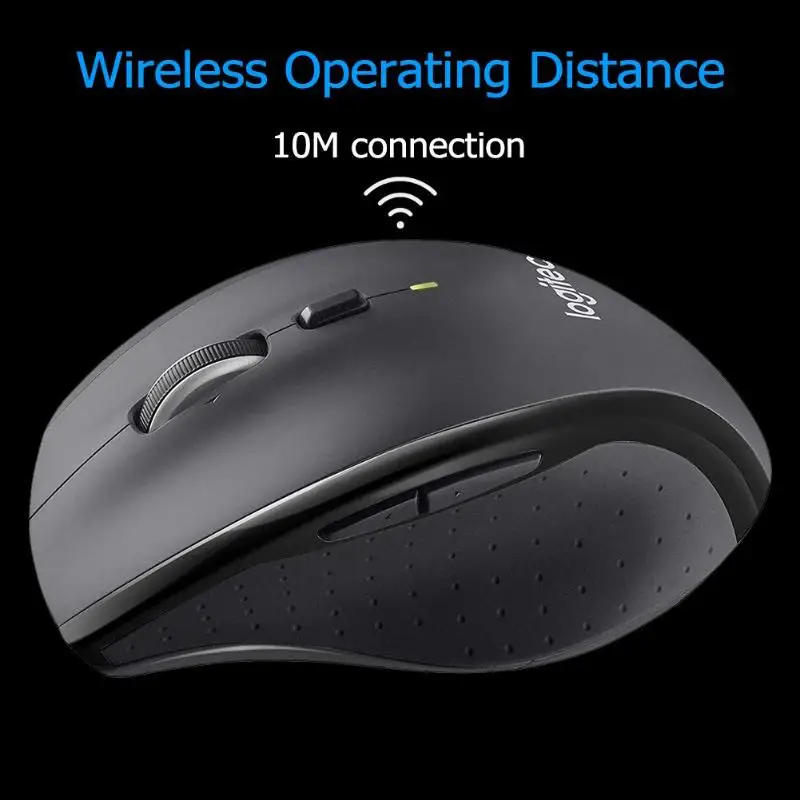 Беспроводная мышь logitech M705, 3 года, срок службы батареи, usb-приемник, серый цвет