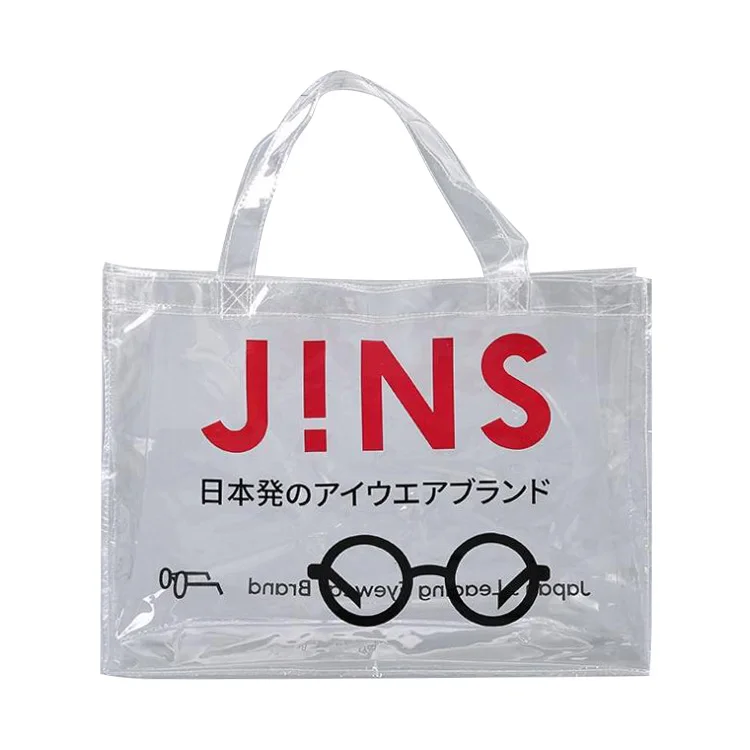 Персонализированные Прозрачные сумки-тоуты из ПВХ для покупок на заказ | Багаж и