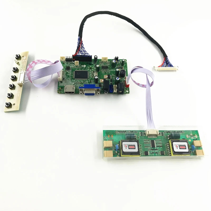 RTD2668 Универсальный HDMI VGA Аудио ЖК-контроллер плата для 24 дюймов 1920x1080 M240HW01 V0 V2 4